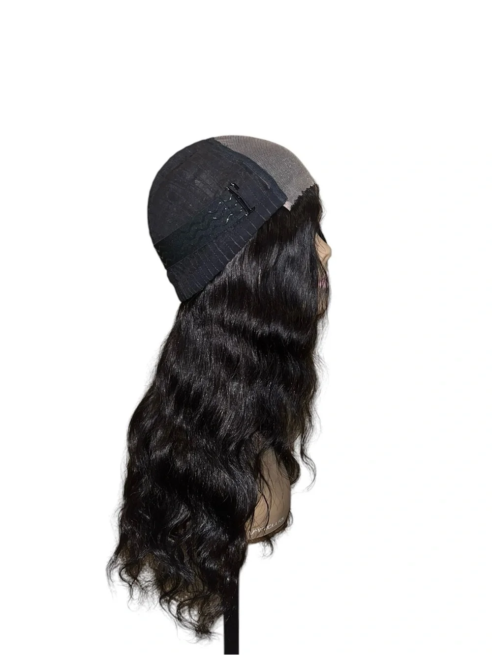 New 24 Inch Natural Black Body Wave 5x5 Lace Front Wig